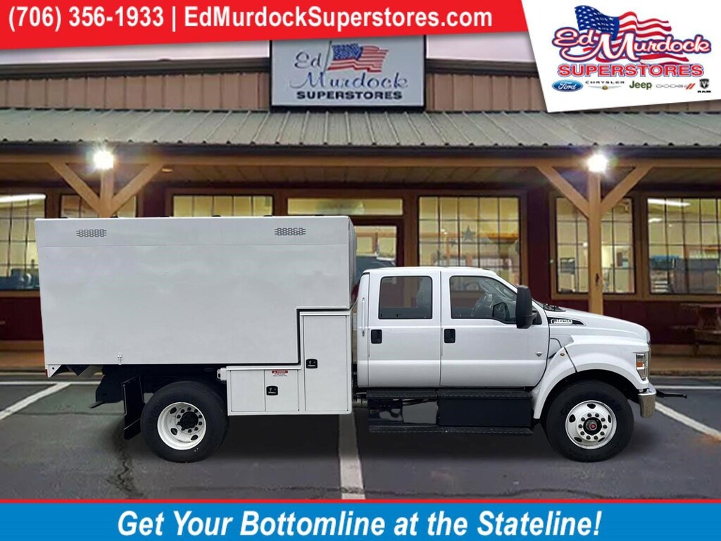 New 2025 Ford F-650SD F-650 SD Gas Straight Frame Truck Crew Cab