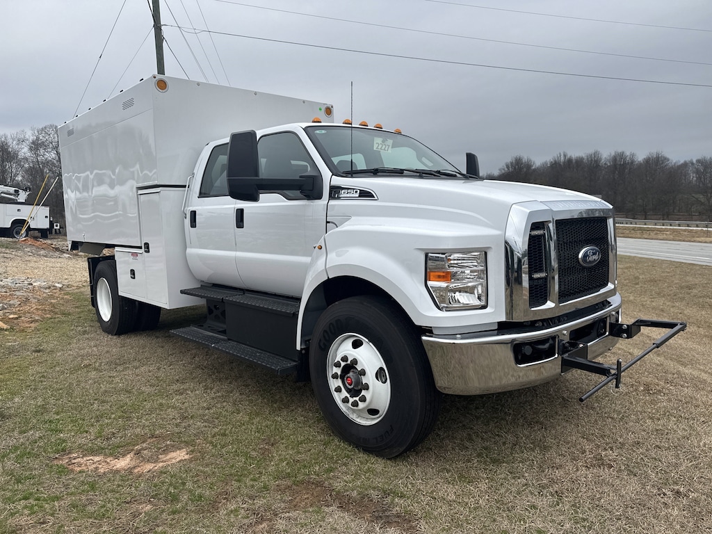 New 2025 Ford F-650SD F-650 SD Gas Straight Frame Truck Crew Cab