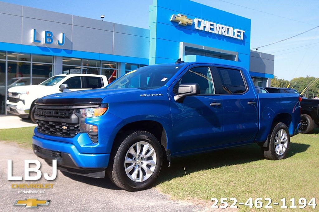 Used 2022 Chevrolet Silverado 1500 Custom Truck Crew Cab