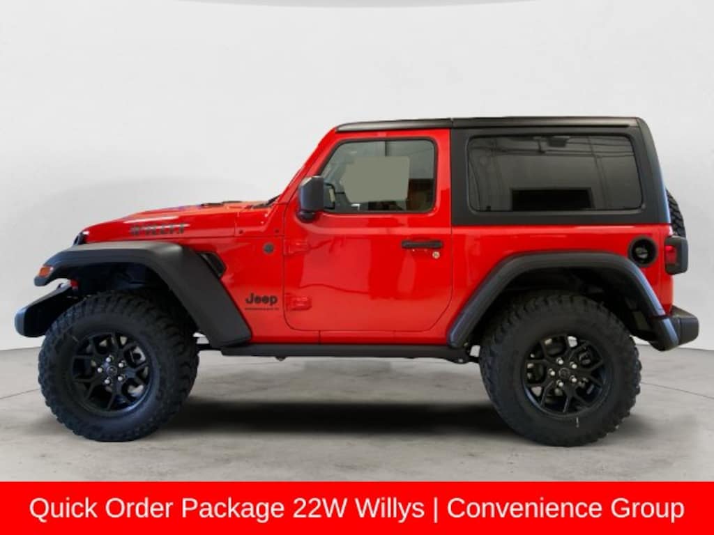 New 2026 Jeep Wrangler 2-DOOR WILLYS Sport Utility