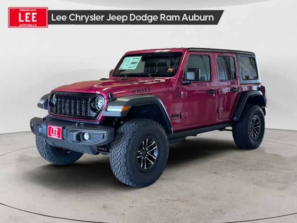 New 2026 Jeep Wrangler 4-DOOR WILLYS Sport Utility