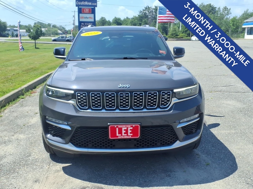 Used 2022 Jeep Grand Cherokee Summit SUV