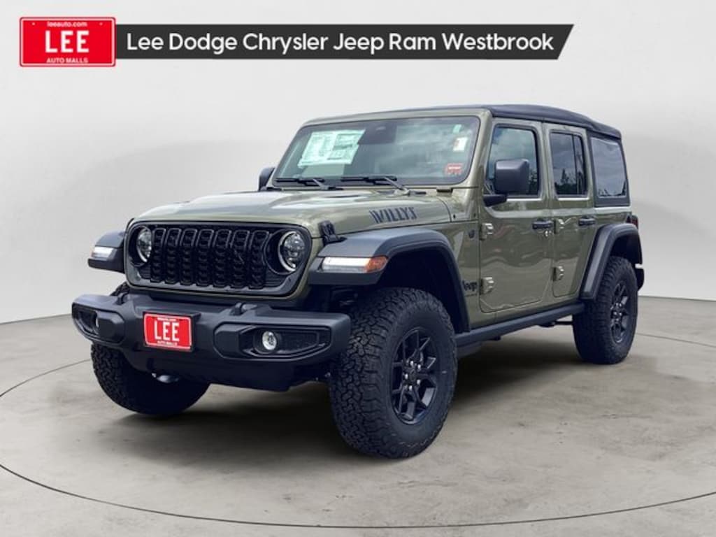New 2026 Jeep Wrangler 4-DOOR WILLYS Sport Utility