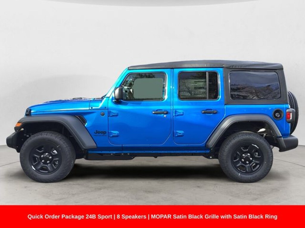 New 2026 Jeep Wrangler 4-DOOR SPORT Sport Utility