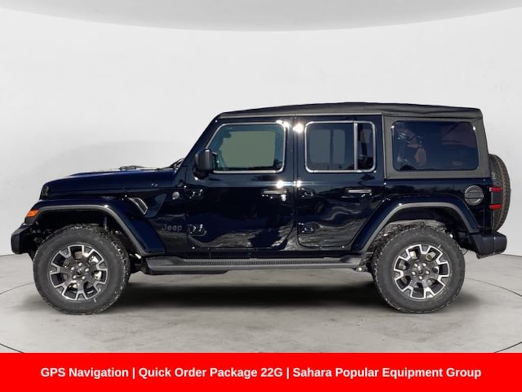 New 2026 Jeep Wrangler 4-DOOR SAHARA Sport Utility