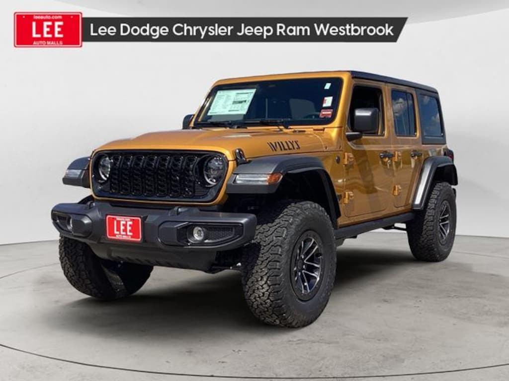 New 2026 Jeep Wrangler 4-DOOR WILLYS Sport Utility