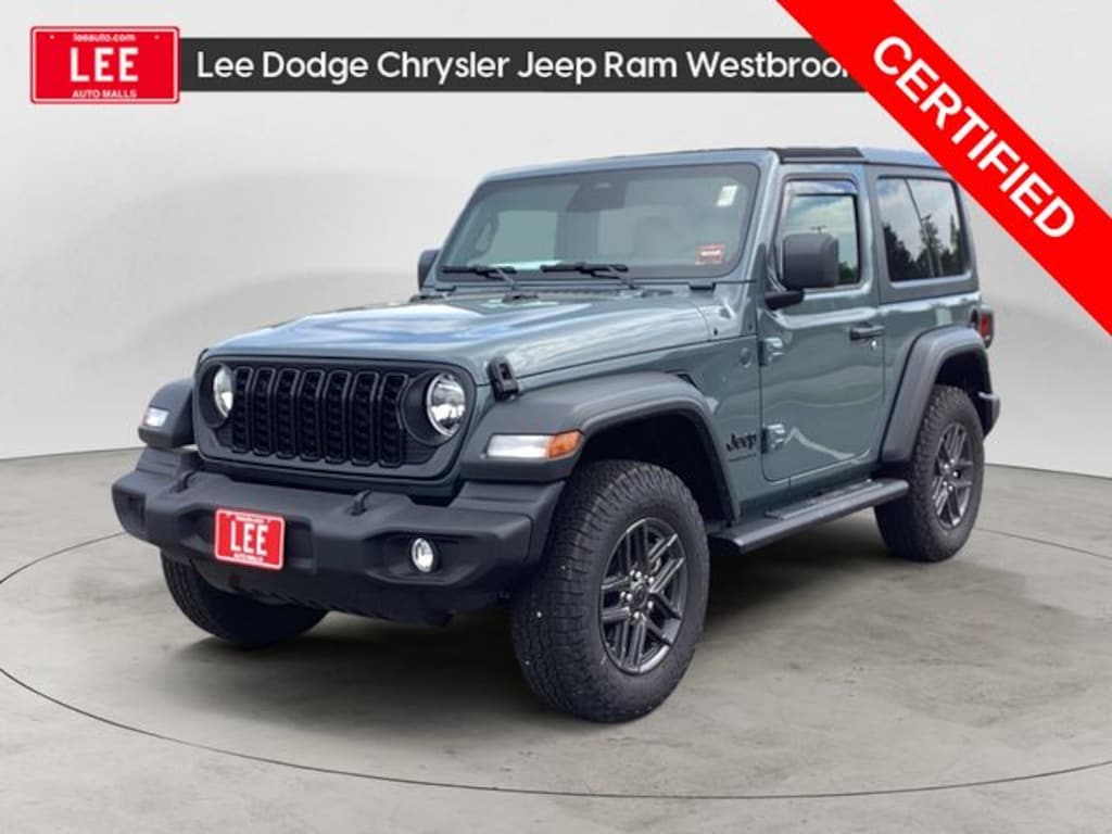 Certified 2026 Jeep Wrangler Sport S SUV