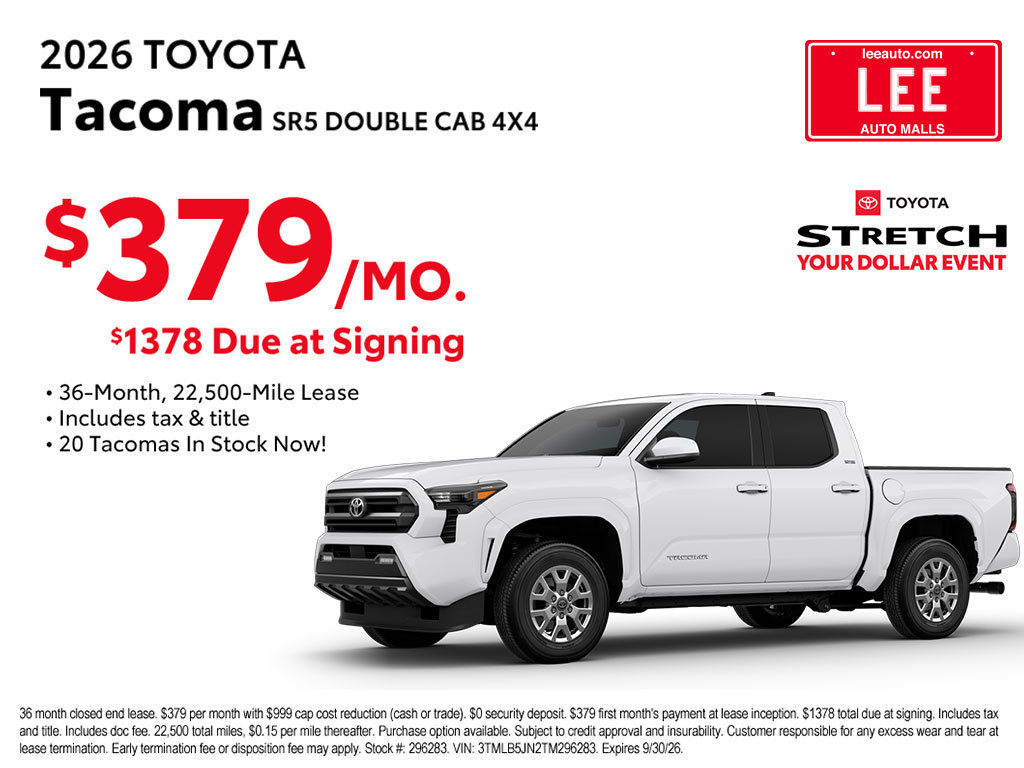 New 2026 Toyota Tacoma TRD Off-Road Truck Double Cab