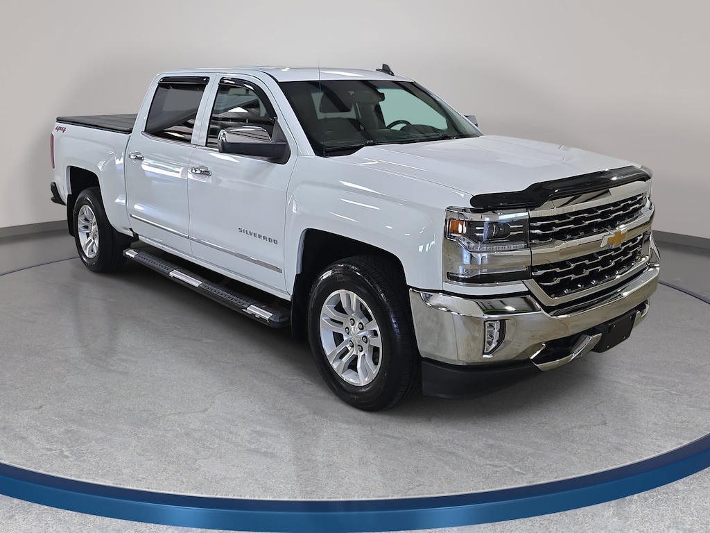 Used 2018 Chevrolet Silverado 1500 LTZ w/1LZ Truck Crew Cab