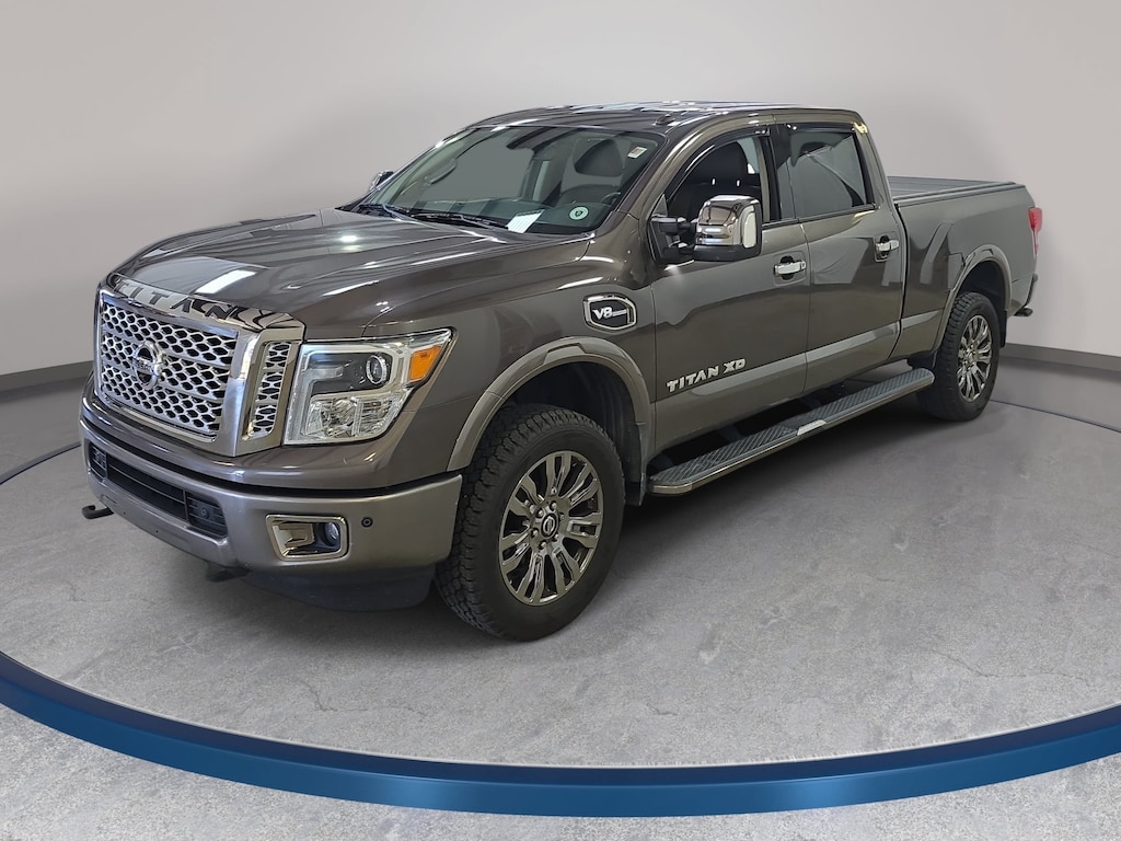 Used 2017 Nissan Titan XD Platinum Reserve Gas Truck Crew Cab