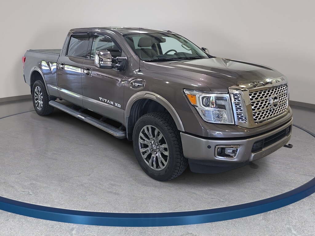 Used 2017 Nissan Titan XD Platinum Reserve Gas Truck Crew Cab