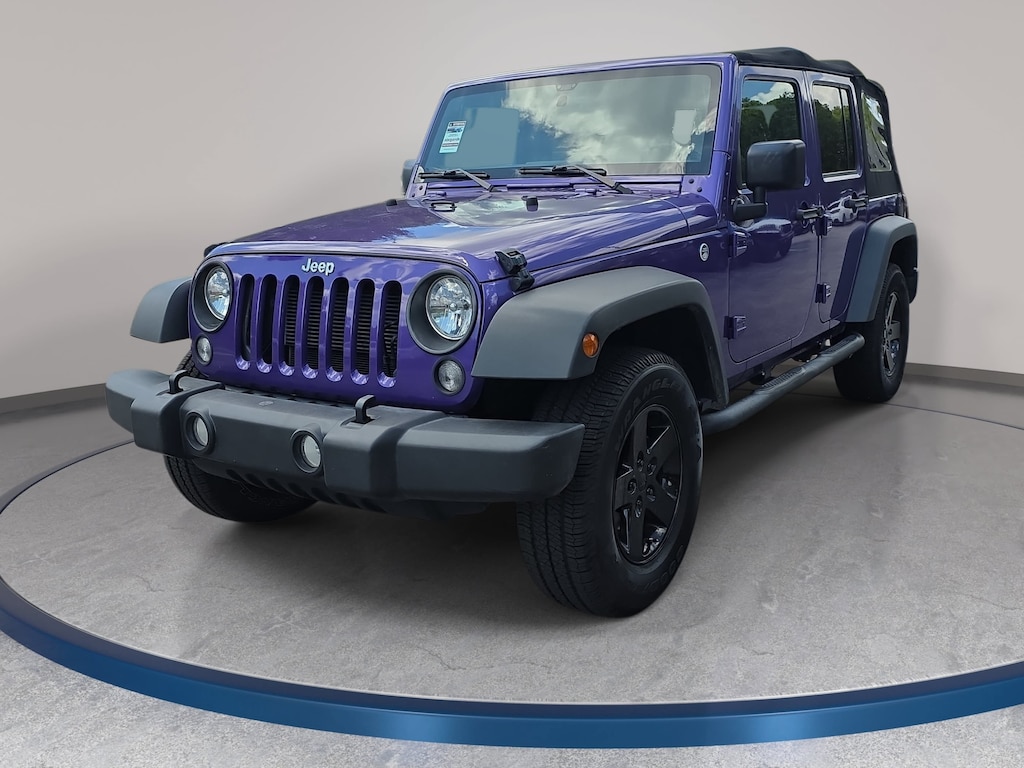 Used 2018 Jeep Wrangler JK Unlimited Sport S Sport S 4x4