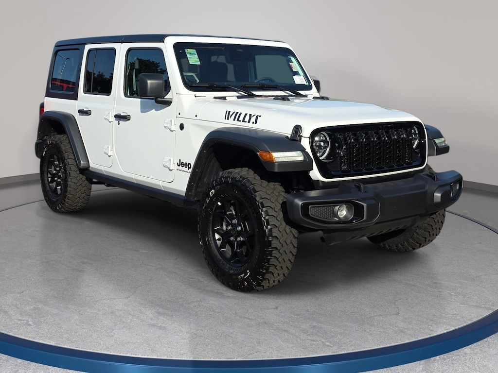 New 2026 Jeep Wrangler 4-DOOR WILLYS Sport Utility