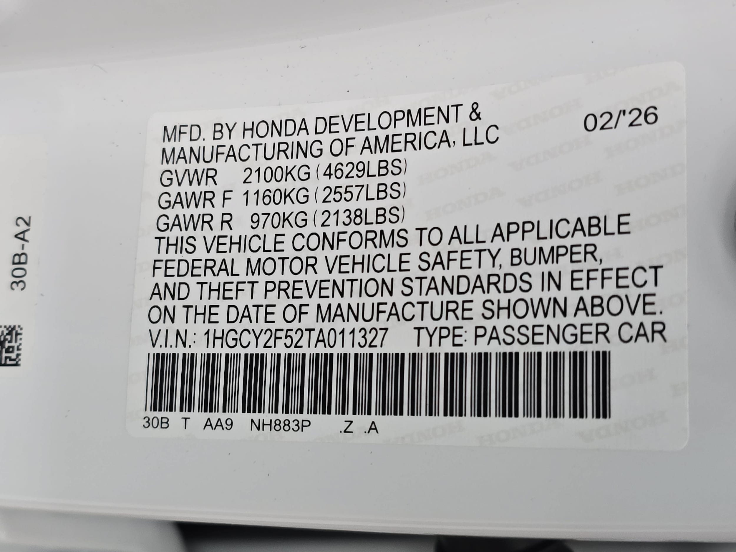 2026 Honda Accord Hybrid Sport - Photo 33