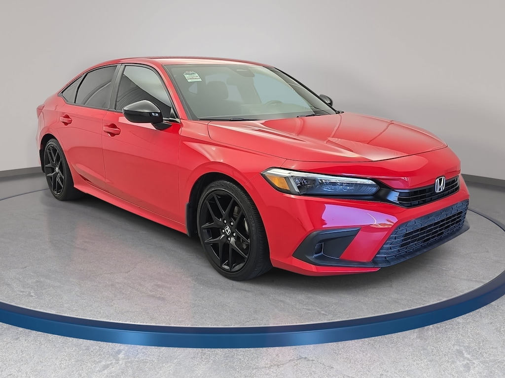 Certified 2022 Honda Civic Sedan Sport Sport CVT