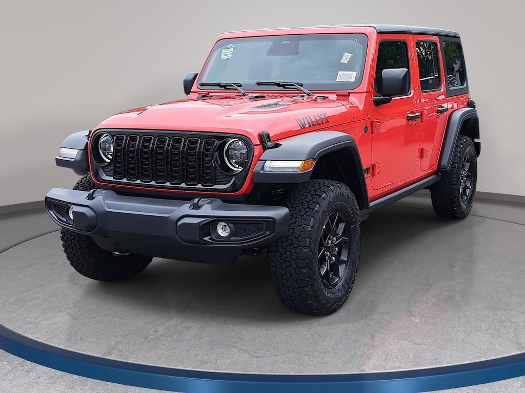 New 2026 Jeep Wrangler 4-DOOR WILLYS Sport Utility
