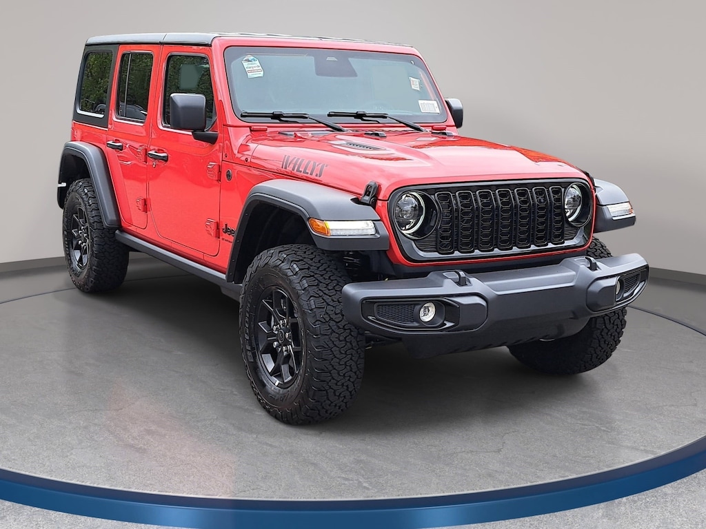 New 2026 Jeep Wrangler 4-DOOR WILLYS Sport Utility