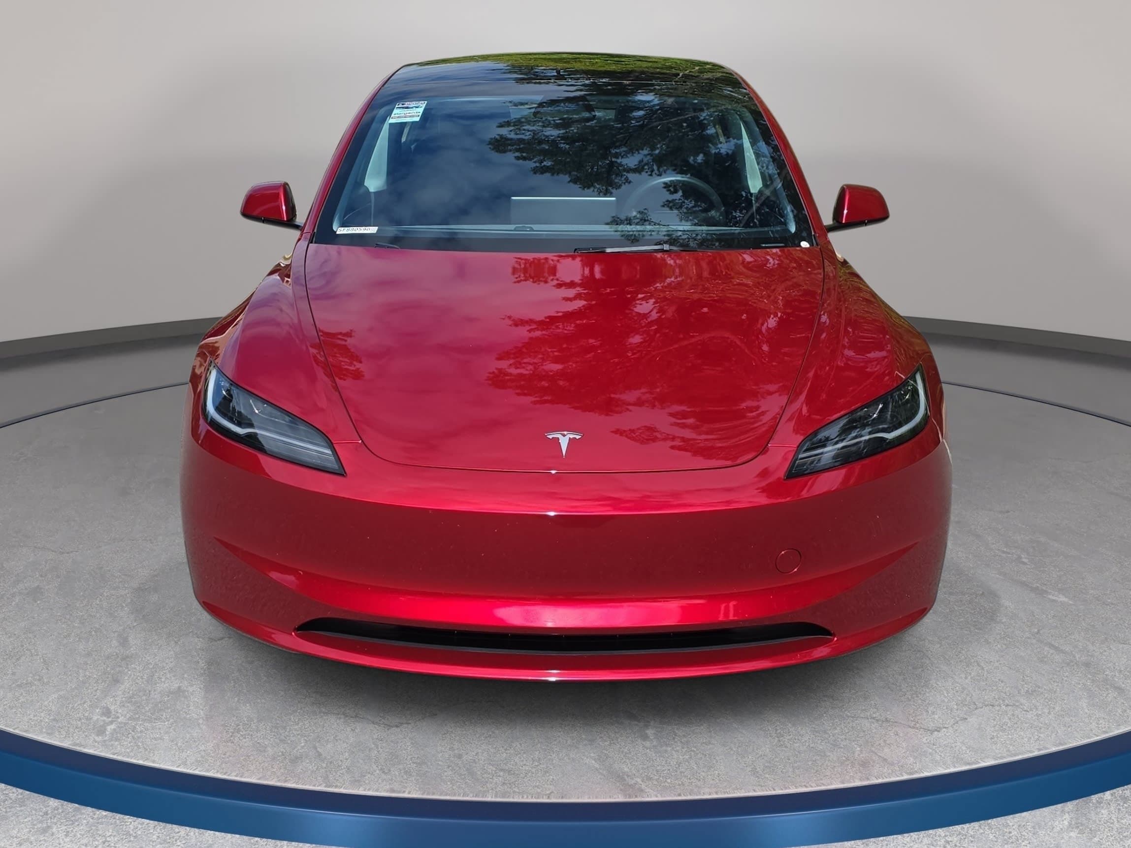 Used 2025 Tesla Model 3 Long Range with VIN 5YJ3E1EA3SF880590 for sale in Raleigh, NC