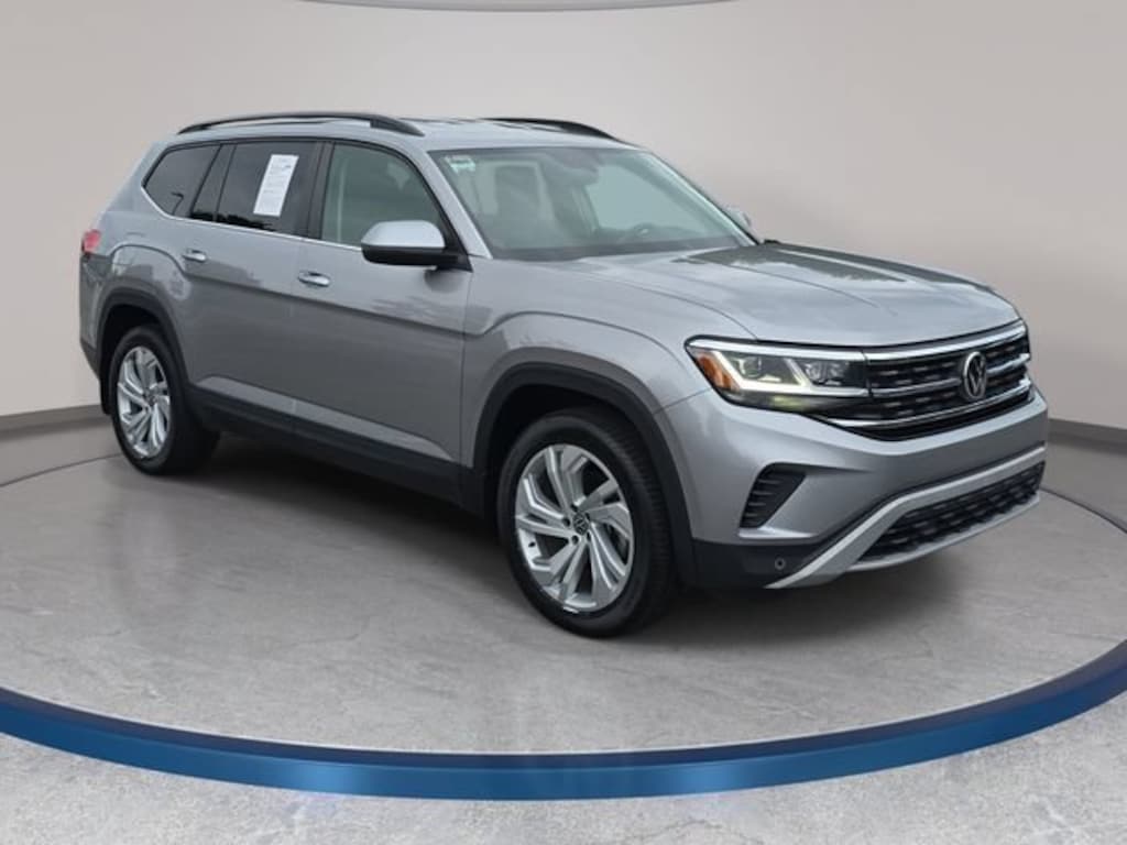 Used 2021 Volkswagen Atlas 3.6L V6 SE w/Technology 4MOTION SUV