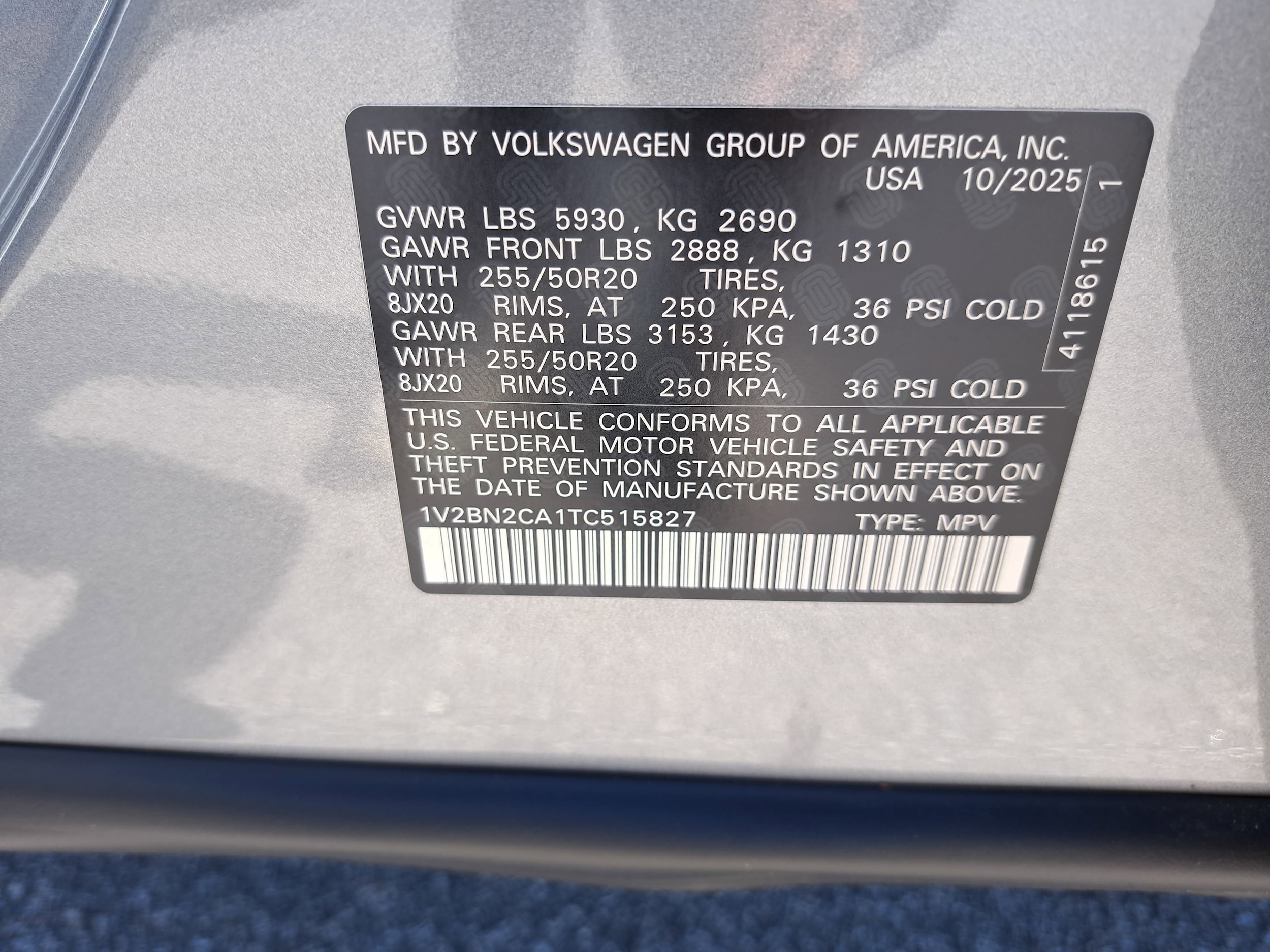 2026 Volkswagen Atlas SEL - Photo 35