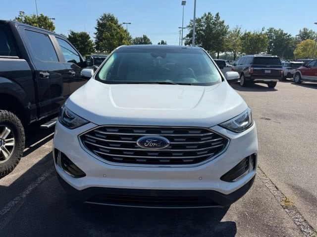 Used 2021 Ford Edge Titanium with VIN 2FMPK4K9XMBA56460 for sale in Wendell, NC