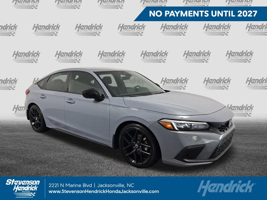 Certified 2024 Honda Civic Hatchback Sport Hatchback