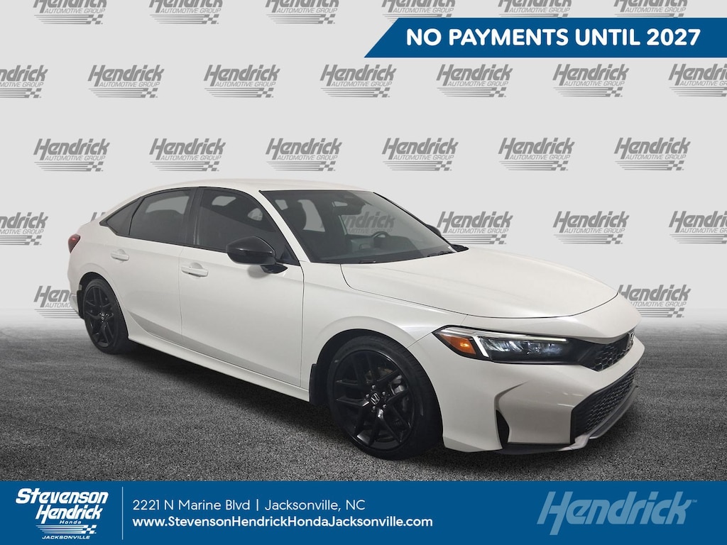 Certified 2025 Honda Civic Sport Sedan