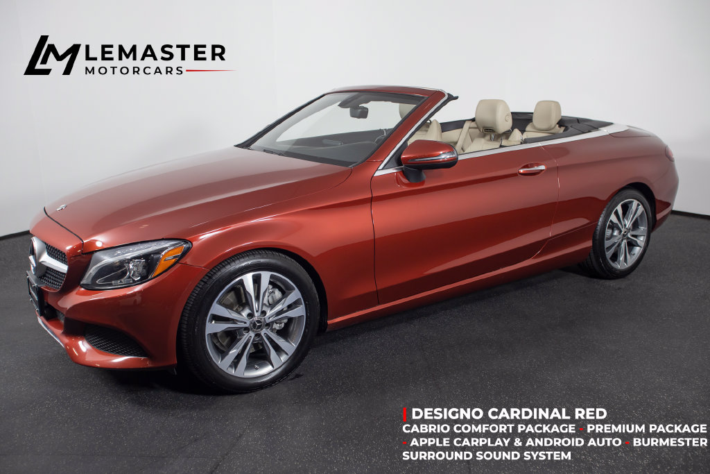2018 Mercedes-Benz C-Class Cabriolet