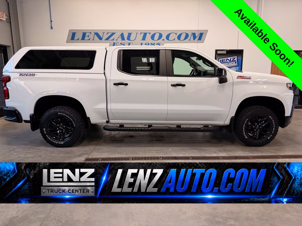 Used 2021 Chevrolet Silverado 1500 4x4 Crew Cab LT Trail Boss Truck