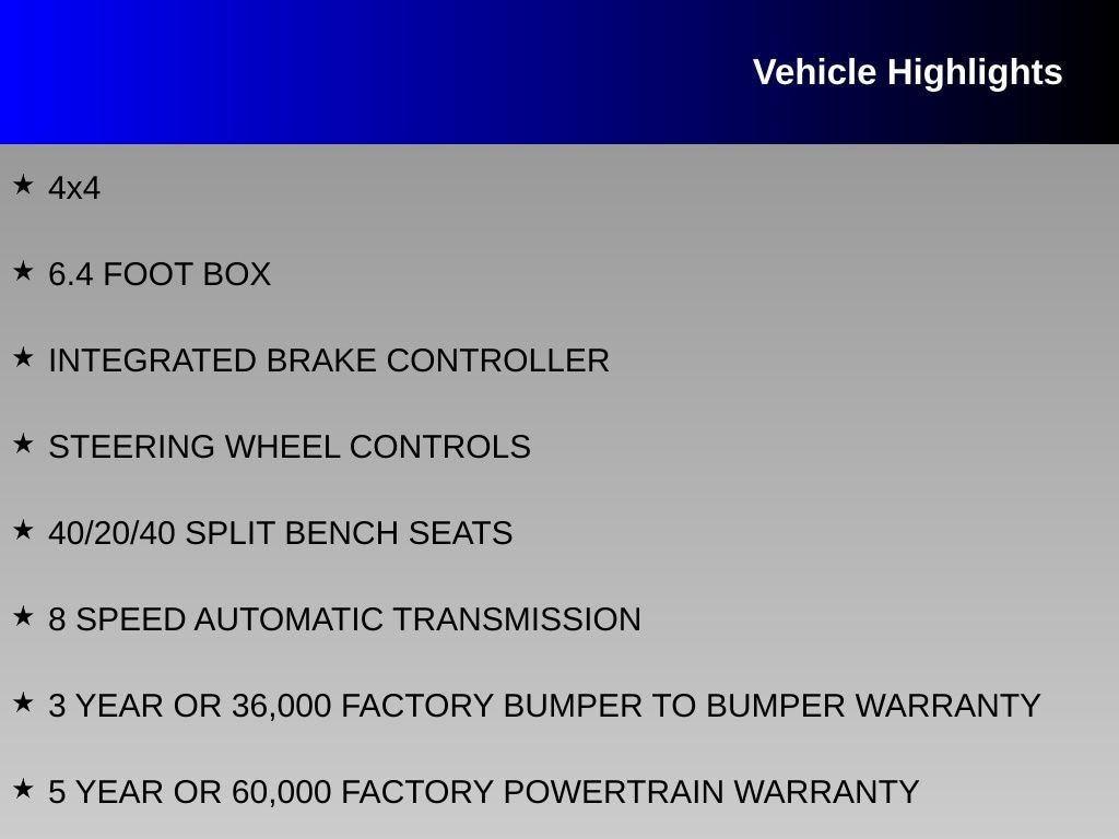 Used 2026 Ram 2500 4x4 Crew Cab Tradesman Truck