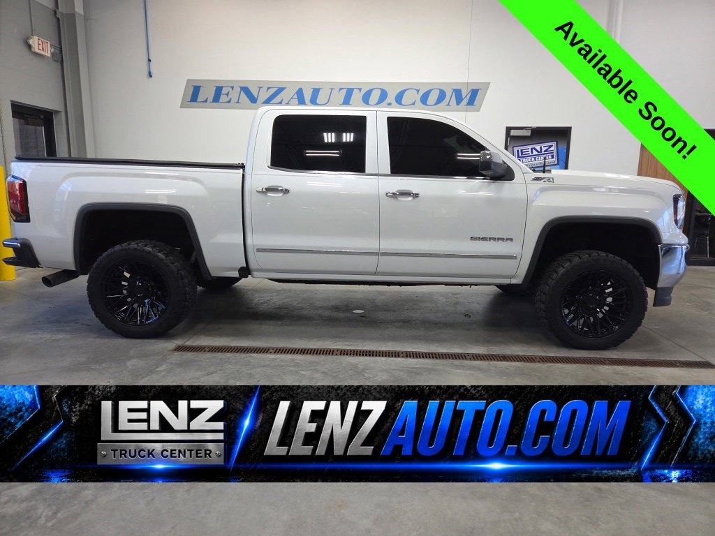 Used 2017 GMC Sierra 1500 4x4 Crew Cab SLT Truck