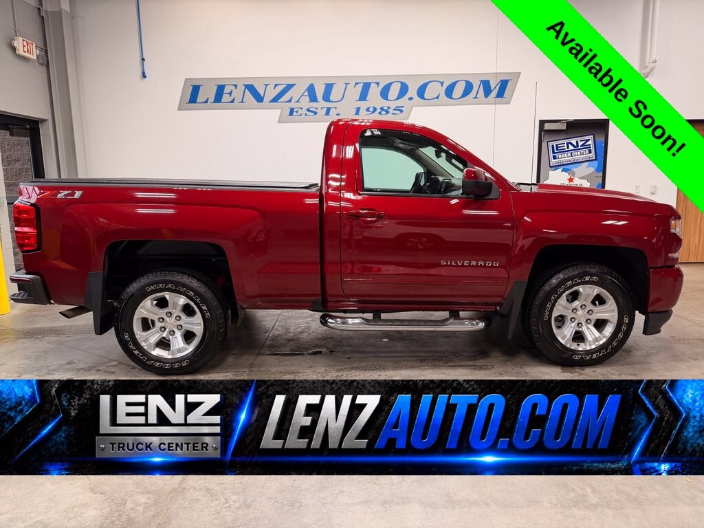 Used 2018 Chevrolet Silverado 1500 4x4 Regular Cab LT Truck