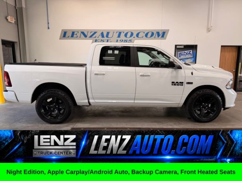 Used 2018 Ram 1500 4x4 Crew Cab Night Truck