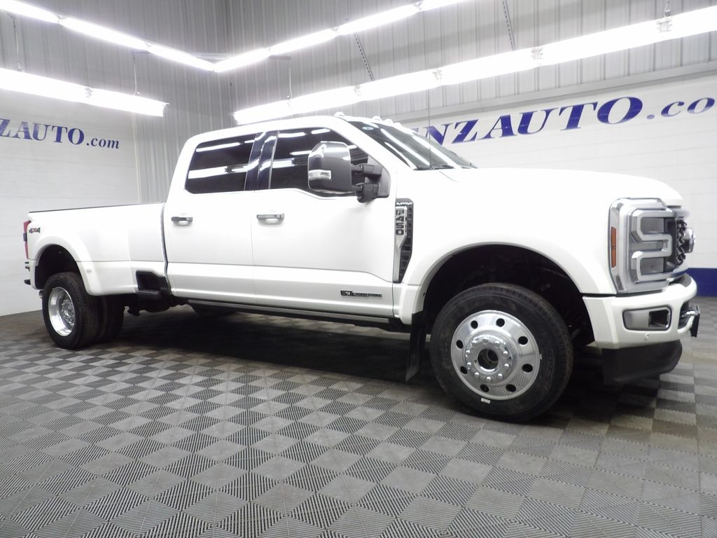 Used 2024 Ford F-450SD 4x4 Crew Cab Platinum DRW Truck