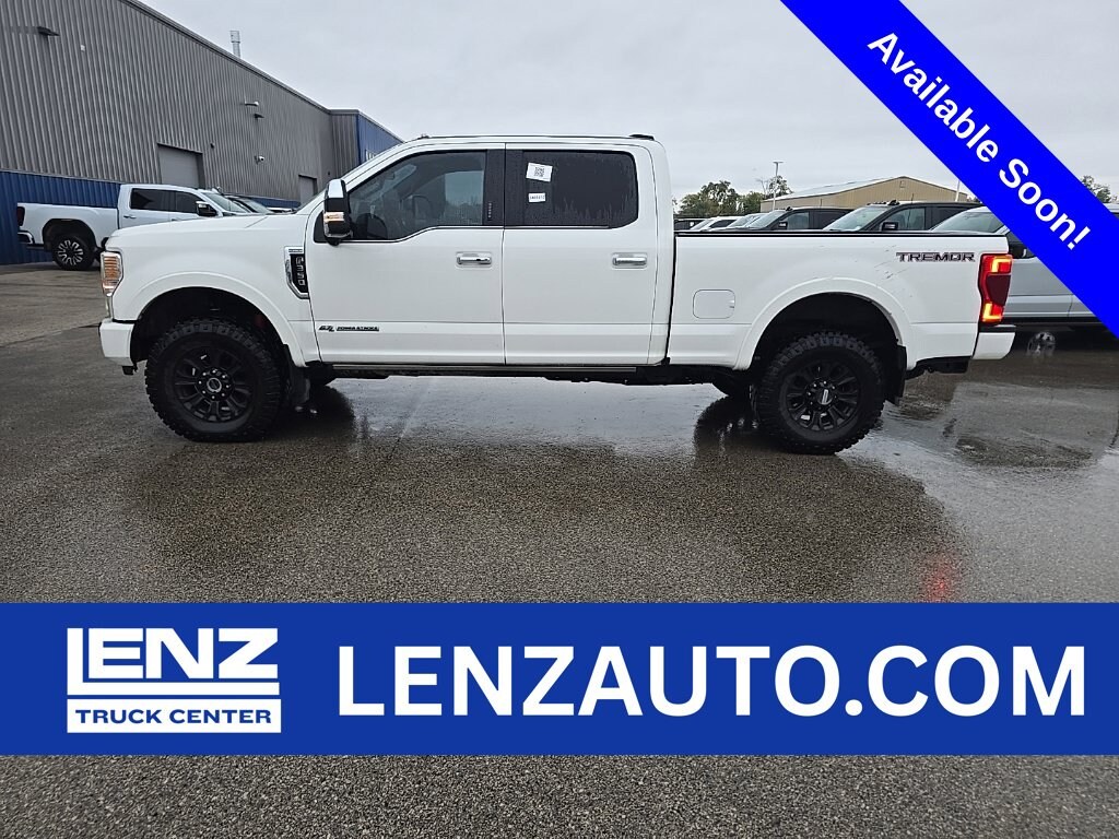 Used 2022 Ford F-350SD 4x4 Crew Cab Platinum SRW Truck