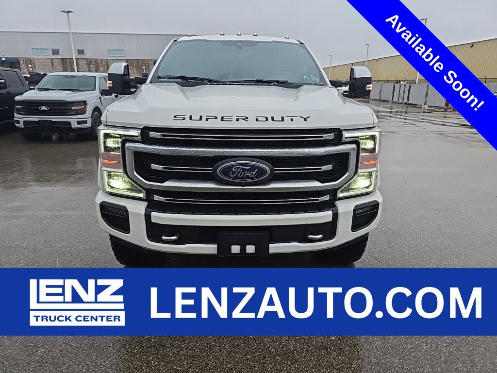 Used 2022 Ford F-350SD 4x4 Crew Cab Platinum SRW Truck