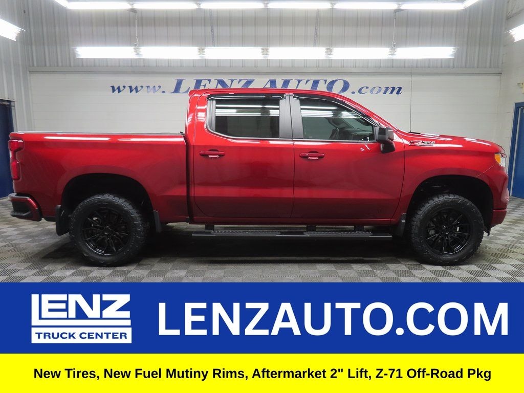 Used 2025 Chevrolet Silverado 1500 4x4 Crew Cab RST Truck