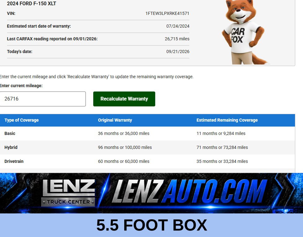 Used 2024 Ford F-150 4x4 SuperCrew XLT Truck