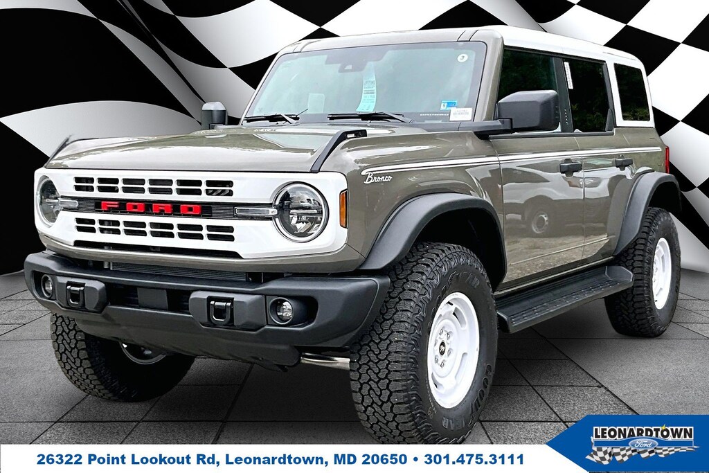 New 2026 Ford Bronco Heritage Edition Heritage Edition Advanced 4x4