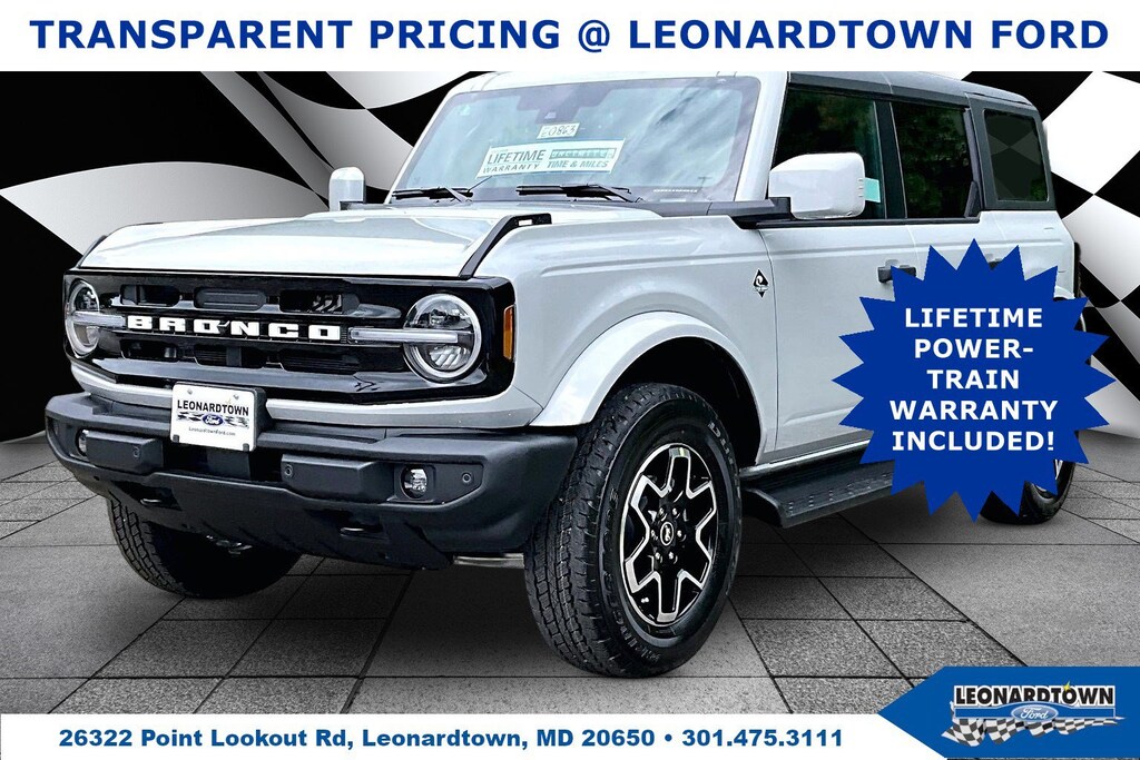 New 2026 Ford Bronco Outer Banks Outer Banks 4x4