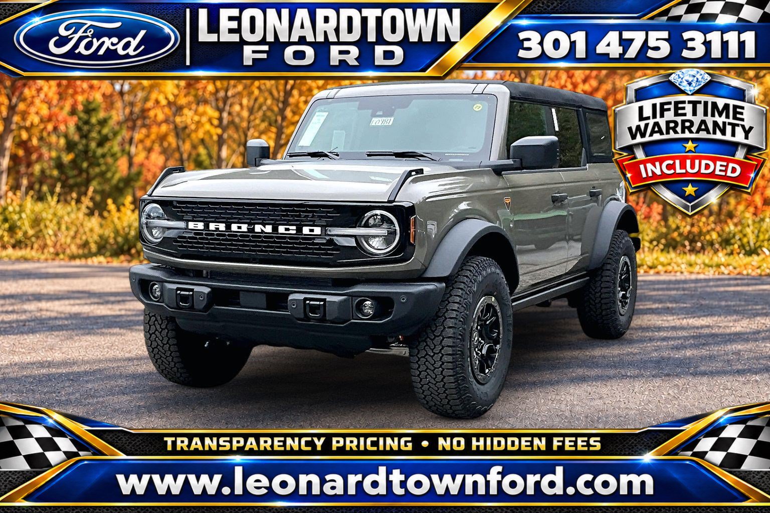 New 2026 Ford Bronco Badlands Badlands Advanced 4x4