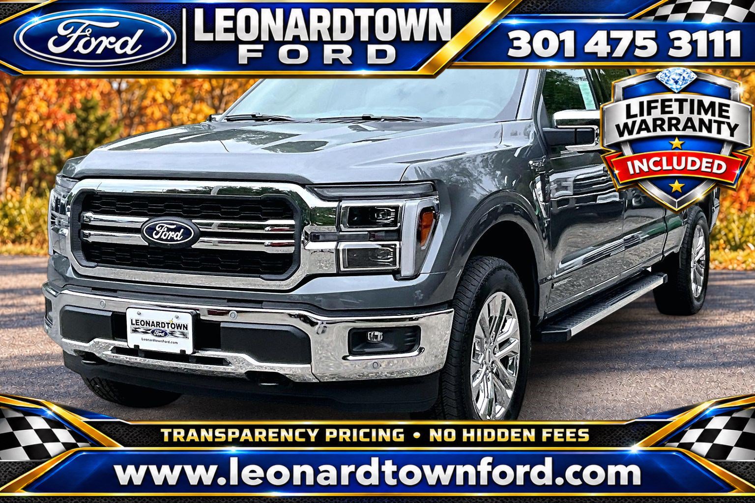 New 2026 Ford F-150 LARIAT