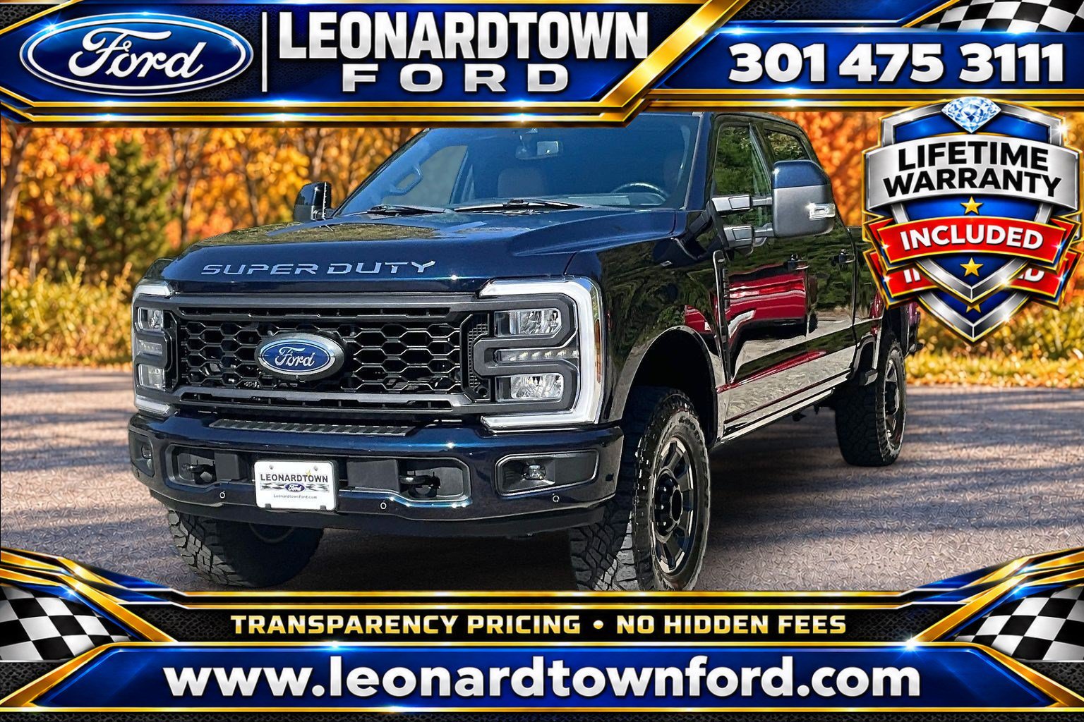 Certified 2023 Ford Super Duty F-250 SRW LARIAT TREMOR LARIAT 4WD Crew Cab 6.75 Box