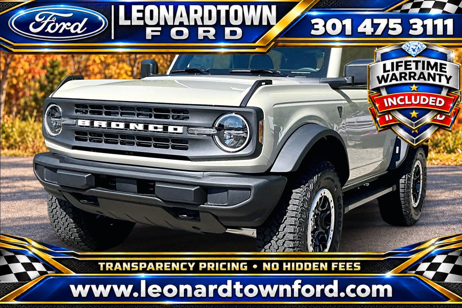 New 2026 Ford Bronco Base 4x4
