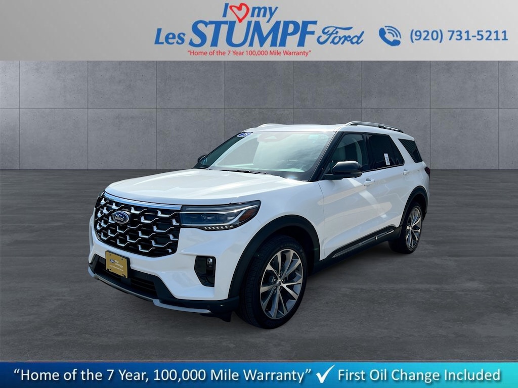 Certified 2025 Ford Explorer Platinum SUV