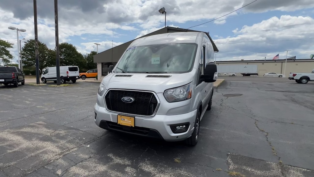 Certified 2025 Ford Transit-350 Passenger XL Wagon Medium Roof Van