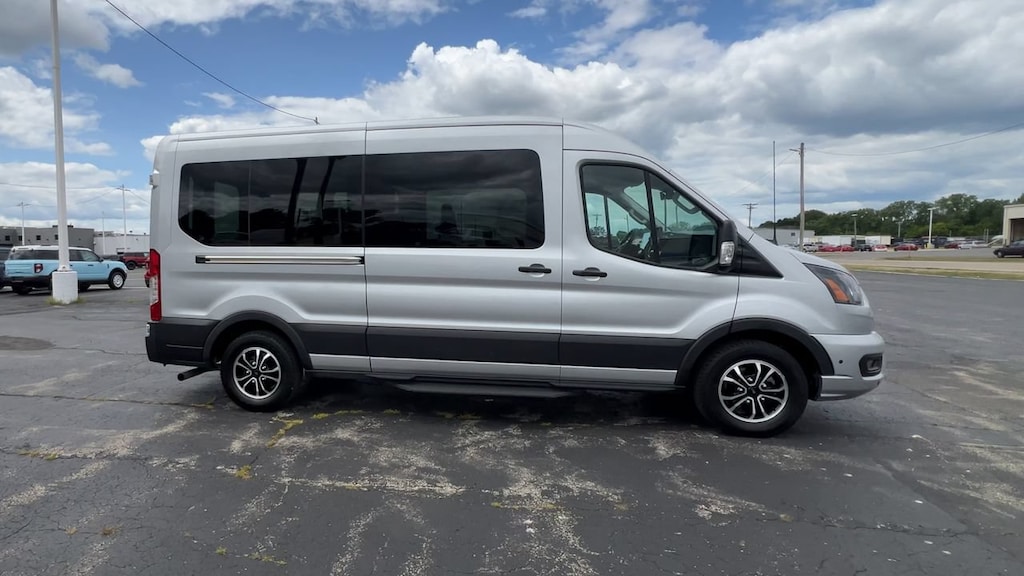 Certified 2025 Ford Transit-350 Passenger XL Wagon Medium Roof Van