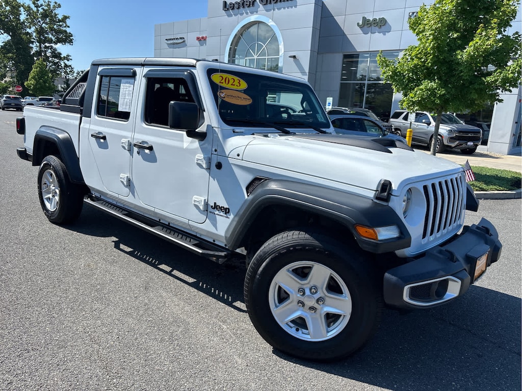 Certified 2023 Jeep Gladiator Sport S Truck Crew Cab
