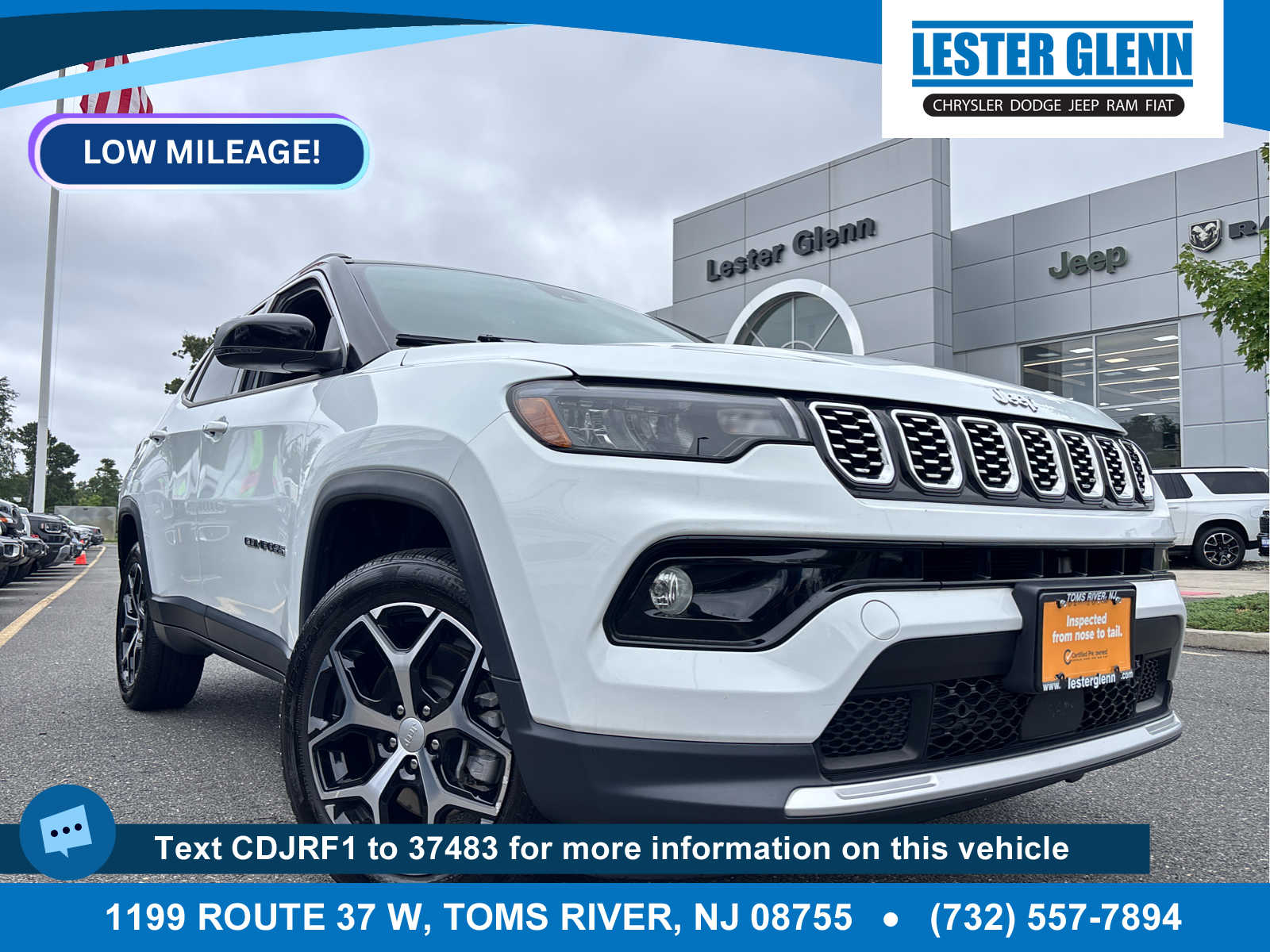 Certified 2024 Jeep Compass Limited SUV