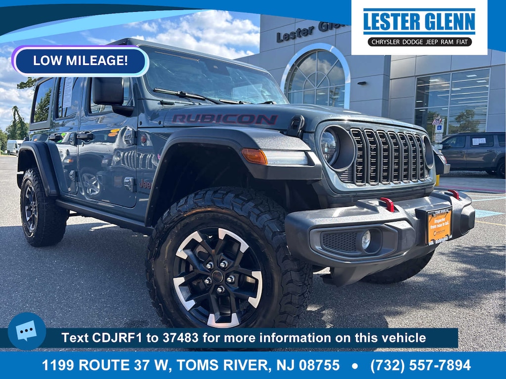 Certified 2025 Jeep Wrangler Rubicon SUV